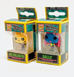 Funko Pocket Pop! The Nightmare Before Christmas Blacklight Sally Jack Set