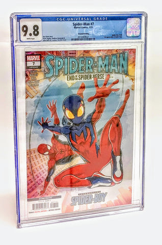 Spider-Man #7 2nd Print Vecchio CGC 9.8 Marvel 2023 1st Appearance Spider-Boy