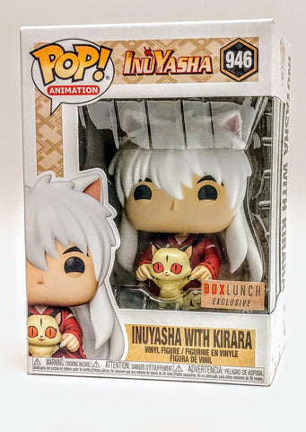 Funko Pop! Animation Inuyasha With Kirara #946 BoxLunch Exclusive Figure