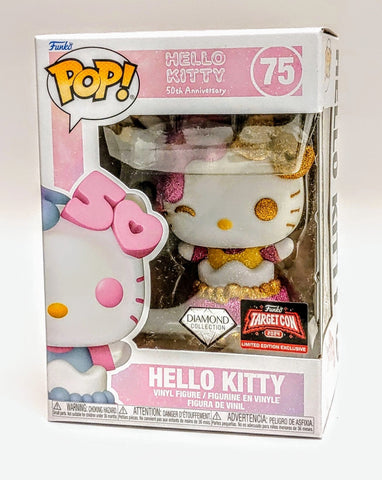 Funko Pop Hello Kitty in Cake Diamond 50th Anniversary Target Con 2024 Exclusive