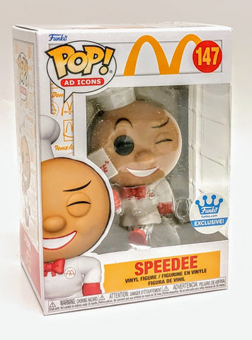 Funko Pop! Ad Icons McDonald’s SPEEDEE Vinyl Figure Shop Exclusive #147