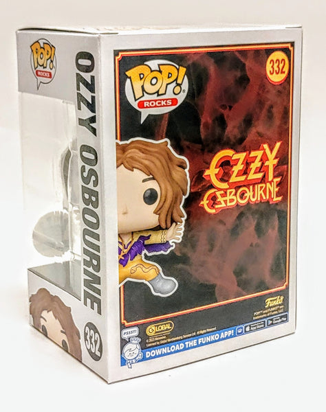 Funko Pop! Ozzy Osbourne 332 Purple & Yellow Fringe Outfit