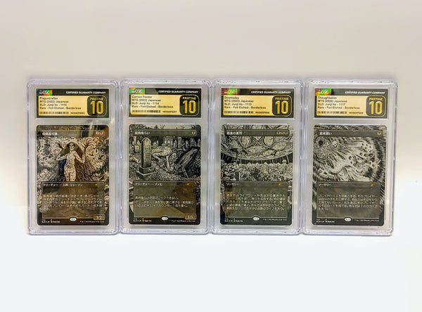 MTG Secret Lair Junji Ito Foil Etched Japanese CGC 10