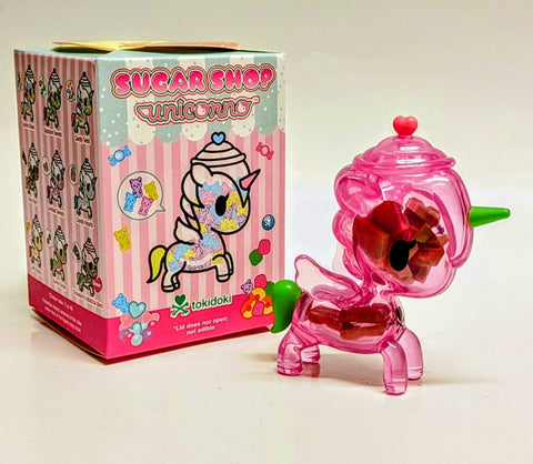Tokidoki Sugar Shop Unicorno Strawberry-Matcha Bars Chaser Open Blind Box Figure