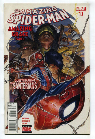 Amazing Spider-Man #1.1 Comic Book 2016 VF+ Simone Bianchi Marvel