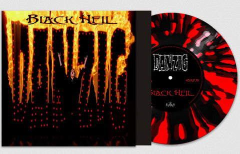Danzig - Black Hell / Thirteen Limited Edition Red/Black Splatter 7" Vinyl