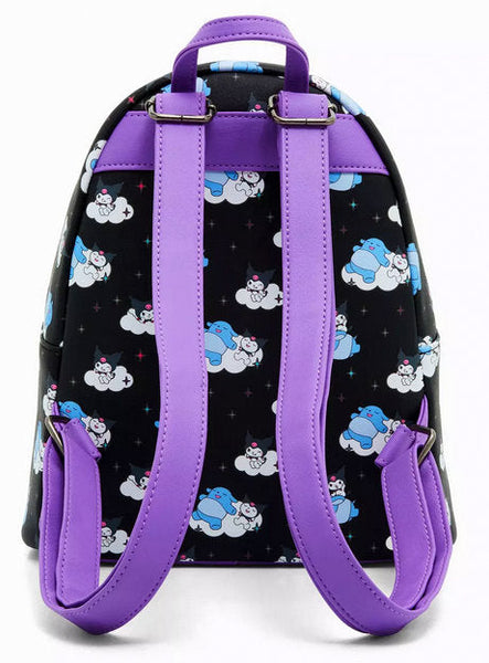 Loungefly Kuromi & Baku Clouds Backpack and Wallet Set New  display picture 1