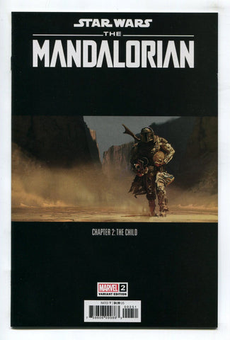 Star Wars The Mandalorian #2 Concept Cover 1st Full App of Grogu NM Marvel 2022