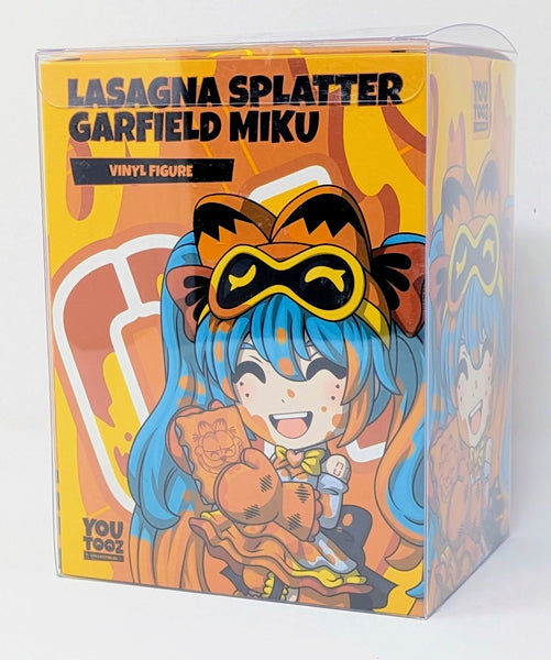 Youtooz Hatsune Miku Lasagna Splatter Garfield Miku Figure Best