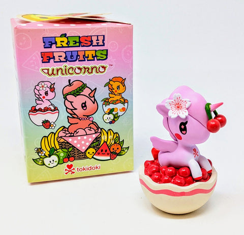 Tokidoki Fresh Fruits Unicorno Cheery Cherry Open Blind Box Figure