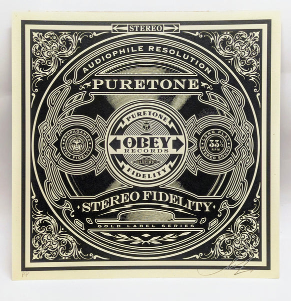 Obey Records SHEPARD FAIREY 12