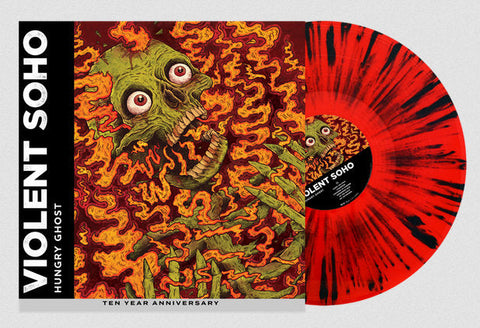 Violent Soho Hungry Ghost 10th Anniversary Red/Black Splatter Vinyl LP /400 New