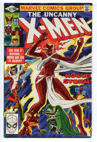 Uncanny X-MEN #147 Marvel Comics 1981 Bronze Age High Grade VF Storm