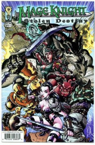 Mage Knight Stolen Destiny #1 Comic Book J. Scott Campbell cover Wizkids - redrum comics