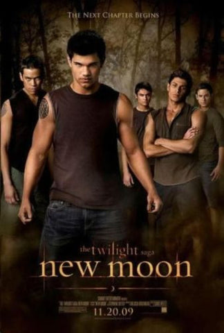 Twilight New Moon Movie Wolf Pack Poster Taylor Lautner 11"x17" - redrum comics