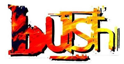 Bush the Band Vinyl Bumper Skate Deck Window Sticker 7" x 3" Gavin Rossdale - redrum comics