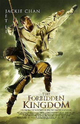 Jackie Chan Jet Li The Forbidden Kingdom 11"x17" Movie Poster - redrum comics