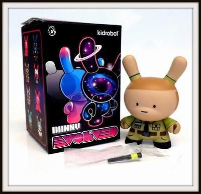 Kidrobot 3" Dunny Evolved Huck Gee Stage One Monkey Cop 3/20 MINT - redrum comics