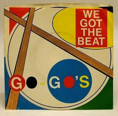 Go Go's We Got the Beat 45 7" Vinyl USA picture sleeve - redrum comics