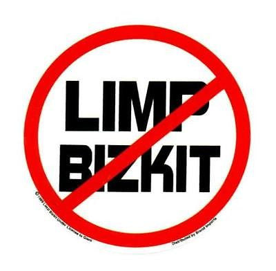 Anti Limp Bizkit Vinyl Bumper Skate Deck Window Sticker Fred Durst - redrum comics