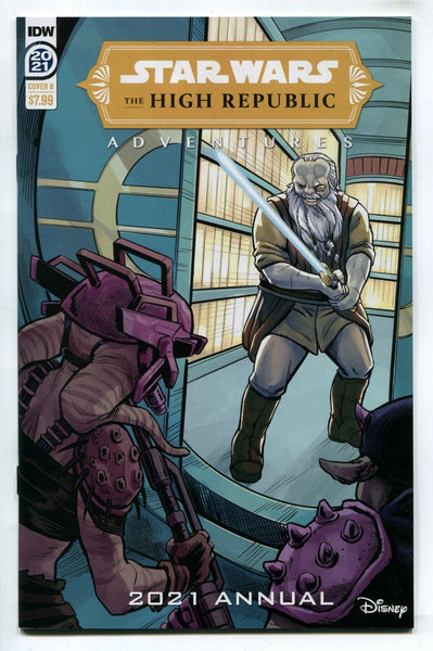 Star Wars High Republic Adventures Annual 2021 IDW Cover B