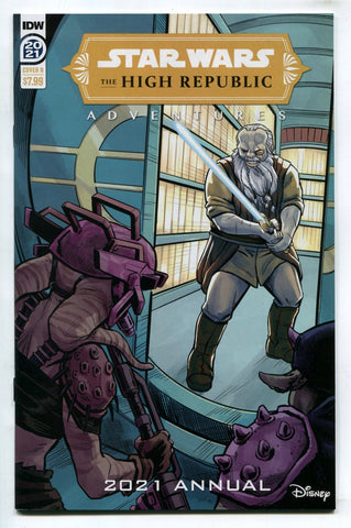 Star Wars High Republic Adventures Annual 2021 IDW Cover B Multiple 1st Apps