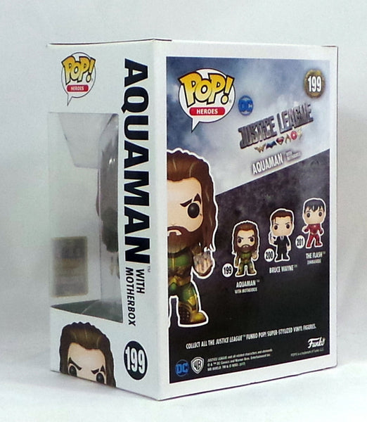 Funko Pop! Aquaman w/Motherbox SDCC 2017 Convention Exclusive Jason Momoa  Figure