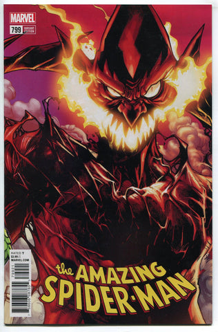 Amazing Spider Man #799 Humberto Ramos Variant Cover NM Red Goblin Carnage - redrum comics