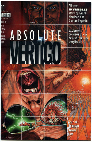 Absolute Vertigo #1 1st Preacher Jesse Custer Garth Ennis Steve Dillon Fine - redrum comics