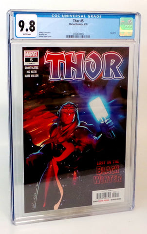Thor #5 CGC 9.8 First Print 1st Appearance Black Winter Donny Cates 2020