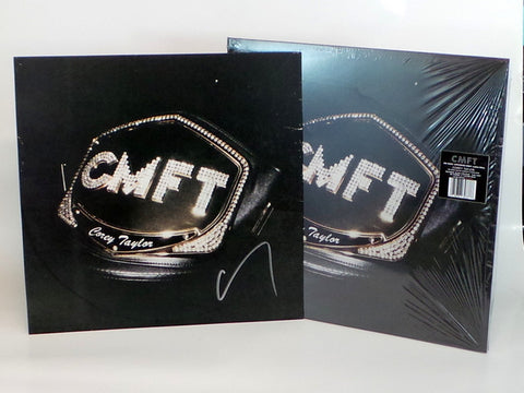 Corey Taylor CMFT Tan Vinyl LP & Signed Autographed Card New Sealed Slipknot