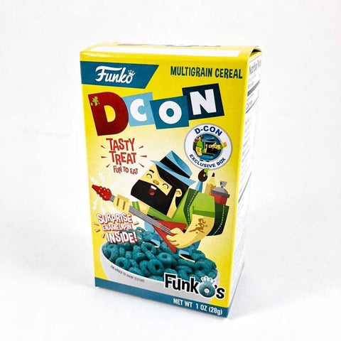 Funko Designer Con DCON 2018 Exclusive FunkO's Mini Cereal w/exclusive Pin! - redrum comics