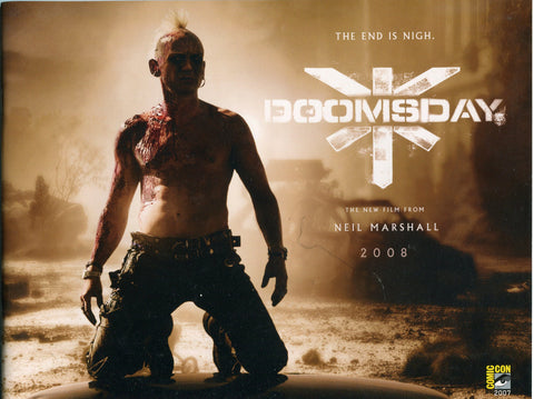 Doomsday Movie SDCC 2007 Exclusive Promo Production/Preview Booklet Pandemic