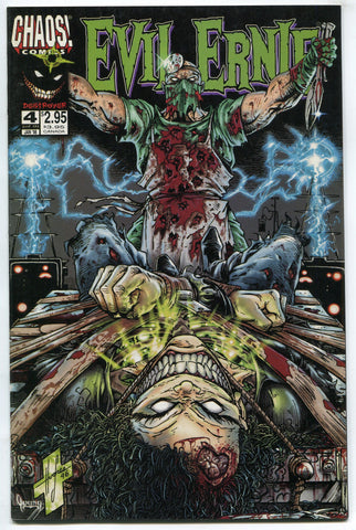 Evil Ernie Destroyer #4 1998 Chaos Comics HORROR F/VF Pulido Hughes Holtz