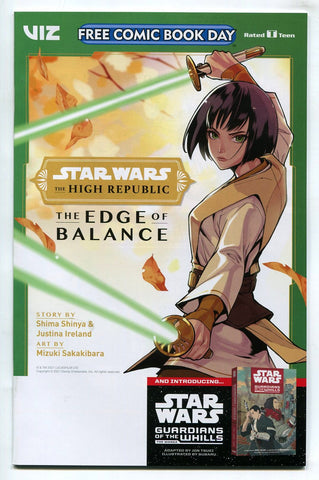 Free Comic Book Day 2021 Star Wars High Republic Edge of Balance Manga NM VIZ