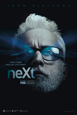 John Slattery NEXT SDCC 2019 Exclusive 11" x 17" Promo Poster Fox TV