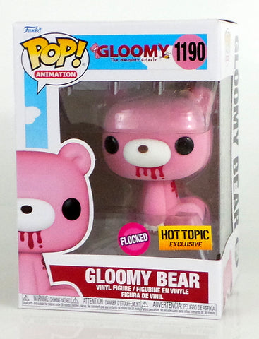 Funko Pop! Animation Gloomy Bear Flocked Vinyl Figure Hot Topic Exclusive