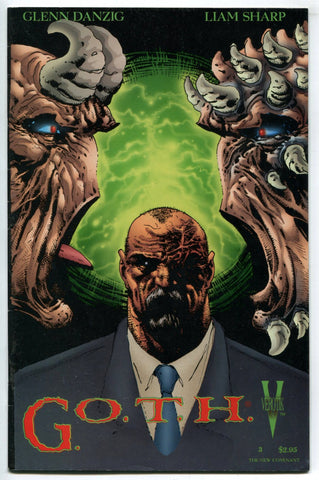 G.O.T.H. #3 June 1996 Verotik Comics Glenn Danzig Liam Sharp Goth Gothic Horror