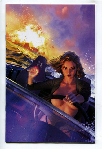 Gun Honey #4 Alex Ronald FOC Virgin Variant Titan Comics 1st Print 2021 NM