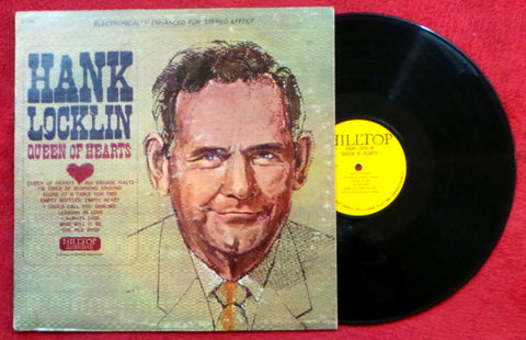 Hank Locklin Queen Of Hearts Vinyl LP Hilltop JS-6063 Country 1968