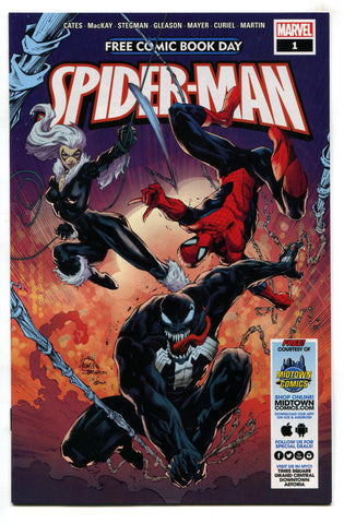 Free Comic Book Day 2020 Spider-Man Venom #1 NM Cates 1st Virus Midtown FCBD