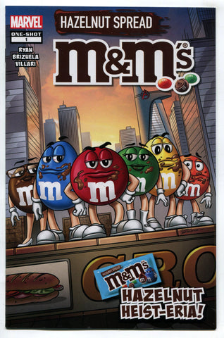 Marvel Comics M&M’s Exclusive One Shot #1 Comic Hazelnut Heist-Eria NM