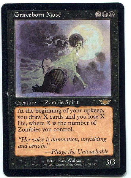 Magic the Gathering Graveborn Muse x1 Legions – redrum comics