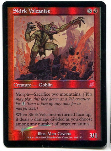 Magic the Gathering Skirk Volcanist x1 FOIL Scourge Unplayed UnCommon Card MTG - redrum comics