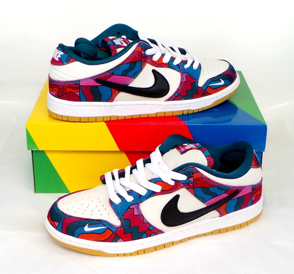 Nike SB Dunk Low Pro Parra Abstract Art Size 10.5 Brand New DS