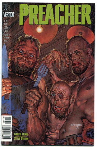 Preacher #39 NM Chunt Brothers Cover Garth Ennis Steve Dillon AMC TV - redrum comics