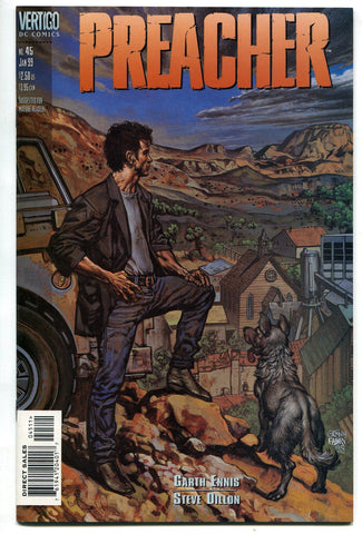 Preacher #45 VF Garth Ennis Steve Dillon AMC TV Odin Quincannon - redrum comics