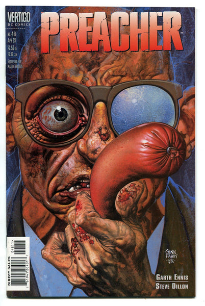 “凡骨①“ Rider J-300DS 満身創痍デスが〜弾けます(^o^) Preacher #48 VF/NM Odin Quincannon Meat Woman Garth Ennis Steve