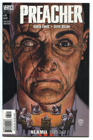 Preacher #61 VF Alamo Part 3 Garth Ennis Steve Dillon AMC TV - redrum comics
