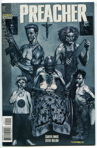 Preacher #9 F/VF Grandma TC Jodie Garth Ennis Steve Dillon AMC TV